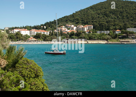 Stadtteil Lapad in Dubrovnik Stockfoto