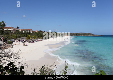 Der Strand im Paradisus d ' Oro Hotel in Guardalavaca, Kuba Stockfoto