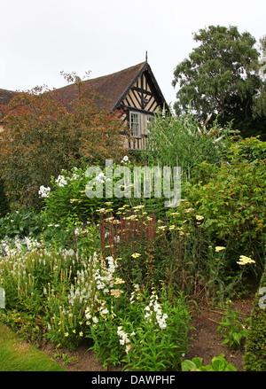 Wollerton Old Hall Gardens, Wollerton, Market Drayton, Shropshire, England, Vereinigtes Königreich Stockfoto