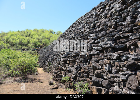 Wall Of Tears, Muro de Las Lagrimas, Isabela Island, Galapagos-Inseln, Ecuador Stockfoto