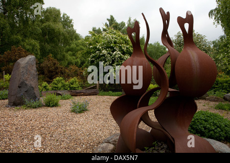 Greenham Common Frauen Peace Camp in der Nähe von Newbury in Berkshire, Großbritannien Stockfoto