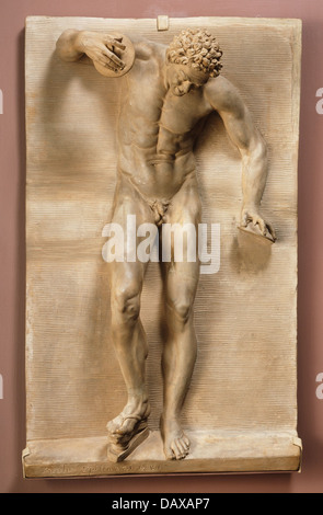 Tanzende Faun M.82.210.2 Stockfoto