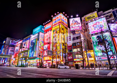 Elektronische ist Bezirk Akihabara, Tokyo, Japan. Stockfoto