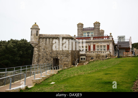 Durlston Victorian "Castle" Stockfoto