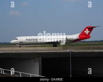 HB-JVE Helvetic Airways Fokker F100 - Cn 11459-3 Stockfoto