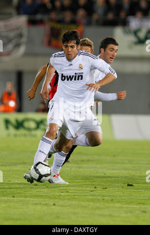 Real Madrid Fußball Spieler Kaka gesehen während eines Spiels auf der spanischen Insel Mallorca. Stockfoto