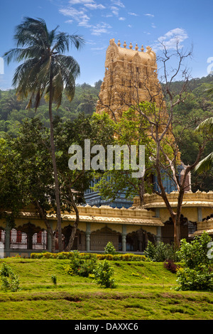 Simhachalam Tempel, Simhachalam, Visakhapatnam, Andhra Pradesh, Indien Stockfoto