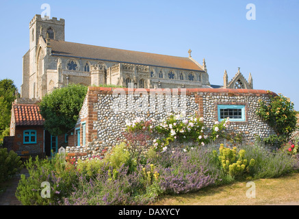 Pfarrkirche St. Margaret Cley nächstes Meer Norfolk England Stockfoto