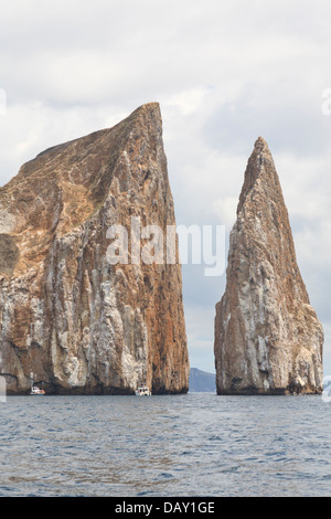 Kicker Rock, Leon Dormido, San Cristobal Insel, Galapagos-Inseln, Ecuador Stockfoto