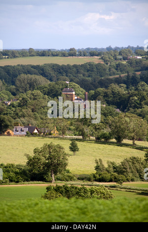 Hook Norton Village mit Brauerei Stockfoto