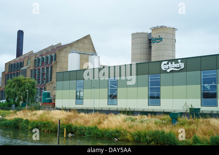 Carlsberg Brücke Werkstattstraße Website Northampton Northamptonshire UK Stockfoto