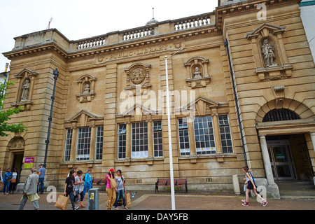 Zentralbibliothek Abington Street Northampton Northamptonshire UK Stockfoto