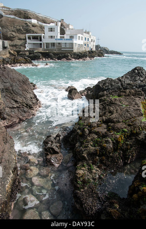 Strand San Bartolo in der Provinz Lima. Peru. Stockfoto