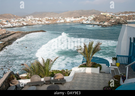 Strand San Bartolo in der Provinz Lima. Peru. Stockfoto