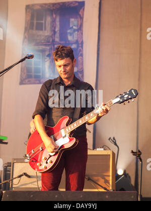 Porto, Portugal, 20. Juli, Meo Stuten Vivas - Musikfestival, Palco Meo, portugiesische band Virgem Suta Credit: Daniel Amado/Alamy Live News Stockfoto