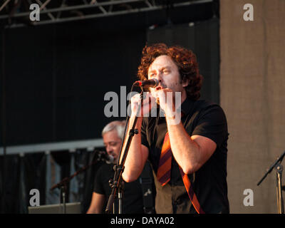 Porto, Portugal, 20. Juli, Meo Stuten Vivas - Musikfestival, Palco Meo, portugiesische band Virgem Suta Credit: Daniel Amado/Alamy Live News Stockfoto