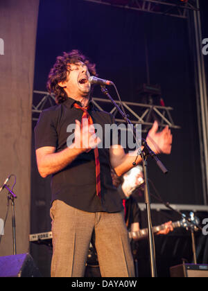 Porto, Portugal, 20. Juli, Meo Stuten Vivas - Musikfestival, Palco Meo, portugiesische band Virgem Suta Credit: Daniel Amado/Alamy Live News Stockfoto