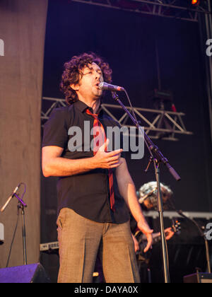 Porto, Portugal, 20. Juli, Meo Stuten Vivas - Musikfestival, Palco Meo, portugiesische band Virgem Suta Credit: Daniel Amado/Alamy Live News Stockfoto