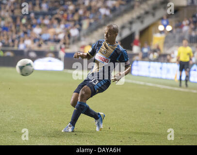 Chester, Pennsylvania, USA. 20. Juli 2013. 20. Juli 2013 - Chester, Pennsylvania, USA - The Philadelphia Union FABIO ALVES (33) in Aktion während des Spiels im PPL Park in Chester PA. Zeichnen Sie die Teams zu einem 0: 0 gespielt. Bildnachweis: Ricky Fitchett/ZUMAPRESS.com/Alamy Live-Nachrichten Stockfoto