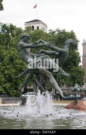 Der "Joy of Life" Brunnen von T. B. Huxley-Jones, Hyde Park, London, England Stockfoto