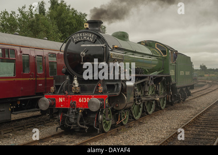 Mayflower in Dereham Station. Stockfoto