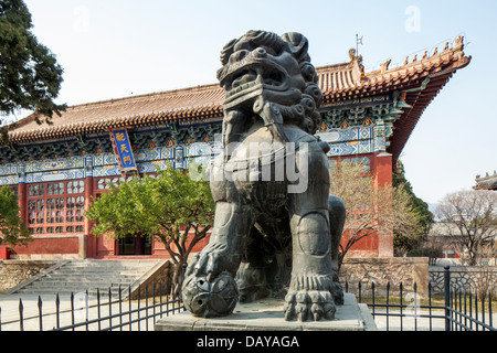 Dai-Tempel in China Taishan alte Gebäude war herrlich Stockfoto