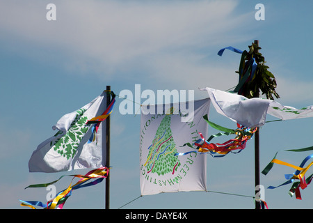 Hastings-Jack-in-the-Green-feiern Stockfoto