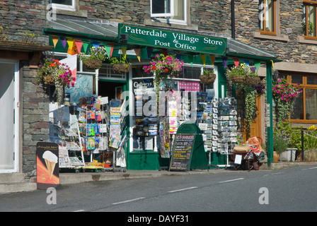 Der Dorfladen & Postamt, Patterdale, Nationalpark Lake District, Cumbria, England UK Stockfoto