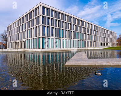 Bundesarbeitsgericht am Petersberg Zitadelle, Erfurt, Thüringen, Deutschland Stockfoto