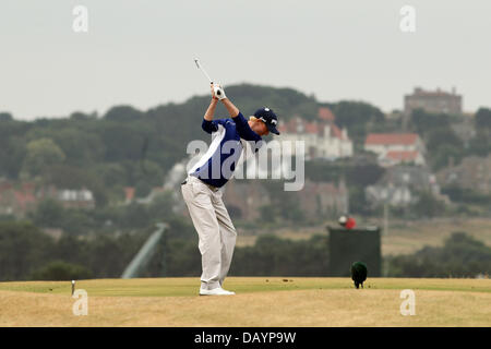 Muirfield, East Lothian, Schottland. 21. Juli 2013. Englische Amateur Jimmy Mullen in Aktion während der vierten und letzten Runde der Open Golf Championship von Muirfield. Die Open Championship 2013 wurde die 142. Open Championship, 18.-21. Juli abgehaltenen Muirfield Golf Links in Gullane, East Lothian, Schottland. Bildnachweis: Aktion Plus Sport/Alamy Live-Nachrichten Stockfoto