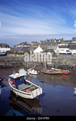 Johnshaven Hafen, Johnshaven Dorf, Aberdeenshire, Schottland, UK Stockfoto