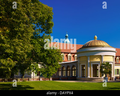 Schloss Sondershausen mit Pavillon, Thüringen, Deutschland Stockfoto