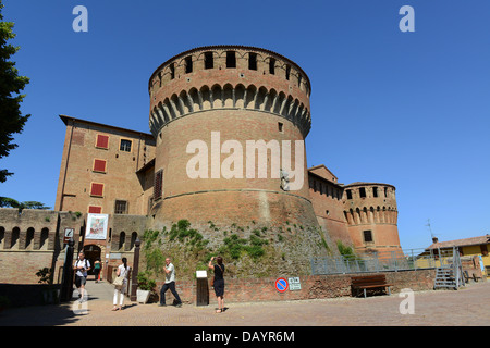 Dozza Italien Castello Sforzesco der Dozza Stockfoto