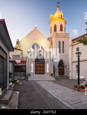 Motomachi katholische Kirche. Die Kirche stammt aus 1877. Stockfoto