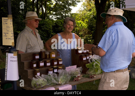 Worldham Dorffest, Hampshire, UK, am Sonntag, 14. Juli 2013. Stockfoto