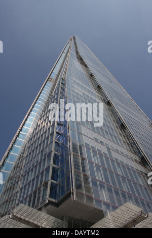 die Scherbe von Renzo Piano entworfen ist Europas höchste Gebäude bei 1016 ft-310mt. und ist sichtbar aus in ganz London. Stockfoto