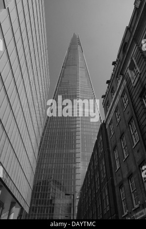 die Scherbe von Renzo Piano entworfen ist Europas höchste Gebäude bei 1016 ft-310mt. und ist sichtbar aus in ganz London. Stockfoto