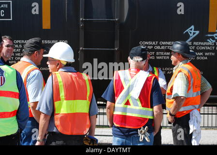 Union Pacific Big Boy Umzug in Frisco Stockfoto