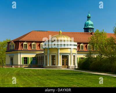 Schloss Sondershausen mit Pavillon, Thüringen, Deutschland Stockfoto