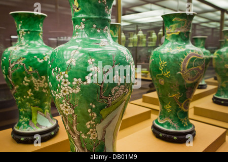 Baluster Vasen - China, Kangxi Herrschaft, 1662 Stockfoto