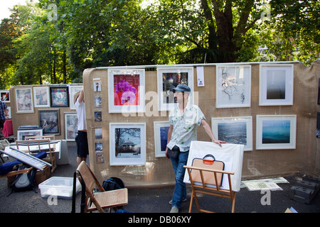 Outdoor-Urban Art Fair in Brixton - London-UK Stockfoto