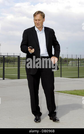 Bundesliga-club Borussia Dortmund Geschäftsführer Hans-Joachim Watzke in Dortmund, Deutschland, 20. Juli 2007 abgebildet. Foto: Bernd Thissen Stockfoto