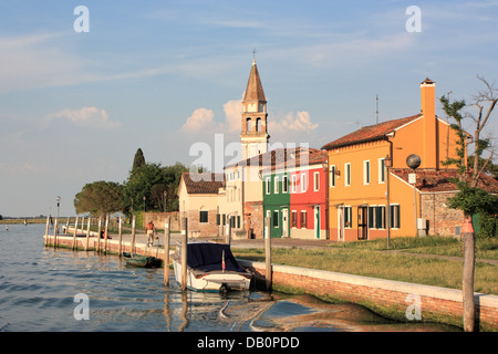 Mazzorbo Insel Burano, Venedig, Italien Stockfoto