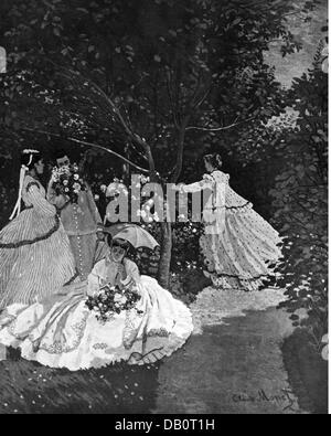 Bildende Kunst, Monet, Claude (1840 - 1926), Malerei, , zusätzliche-Rechte-Clearences-not available Stockfoto