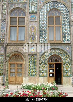 Das Bild zeigt den Golestan Palast in Teheran, Iran, 22. April 2007. Foto: Tilman Billing Stockfoto