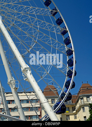 Sziget Eye Riesenrad Budapest Ungarn Stockfoto