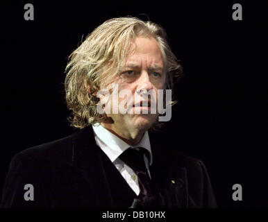 Irische Musiker Sir Bob Geldof kommt für einen Gala-Abend in der viertägigen internationalen Diamant Congressorganised an der Antwerp World Diamond Center in Antwerpen, Belgien, 15. Oktober 2007. Foto: RoyalPress (Niederlande) Stockfoto