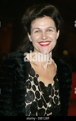 Das Bild zeigt Produzentin Bettina Reitz Ankunft bei der Premiere ihres Films? Liebe das Leben? im Auditorium Parco De La Musica während der zweiten internationalen Filmfest in Rom, Italien, 23. Oktober 2007. Foto: Hubert Boesl Stockfoto