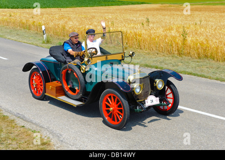 Panhard & Levassor X 19, erbaut im Jahr 1913, Foto, aufgenommen am 13. Juli 2013 in Landsberg, Deutschland Stockfoto