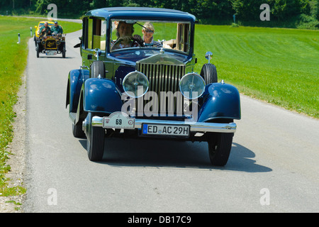 Rolls-Royce Landaulet 20/25, gebaut im Jahr 1930, Foto, aufgenommen am 12. Juli 2013 in Landsberg, Deutschland Stockfoto